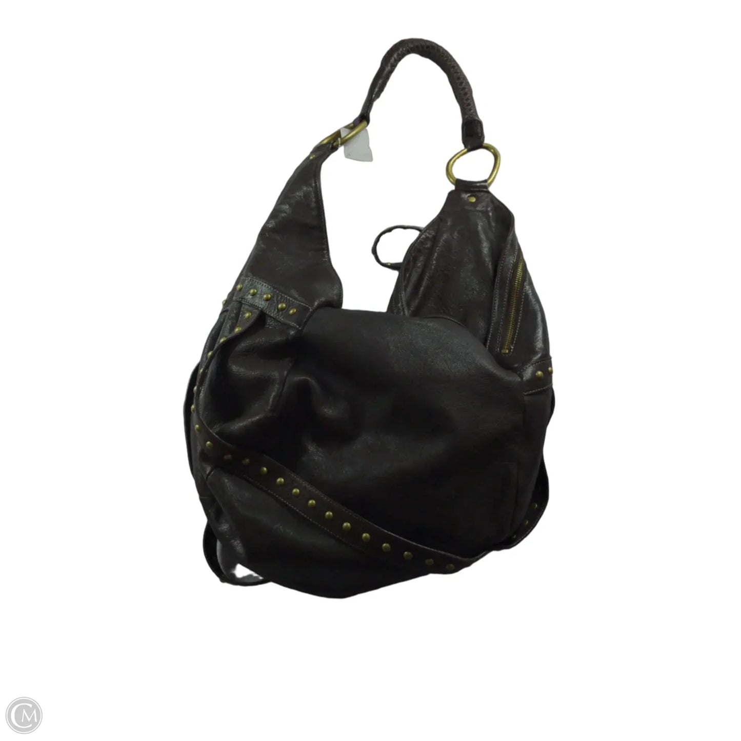 Handbag Leather By Kenneth Cole, Size: Large