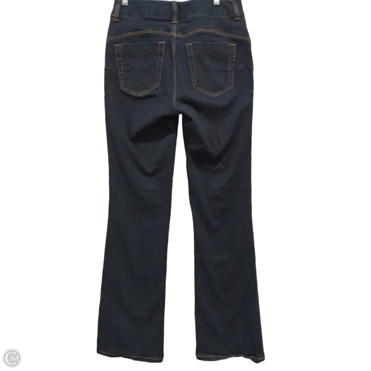 Jeans Straight By Boston Proper In Blue Denim, Size: 6