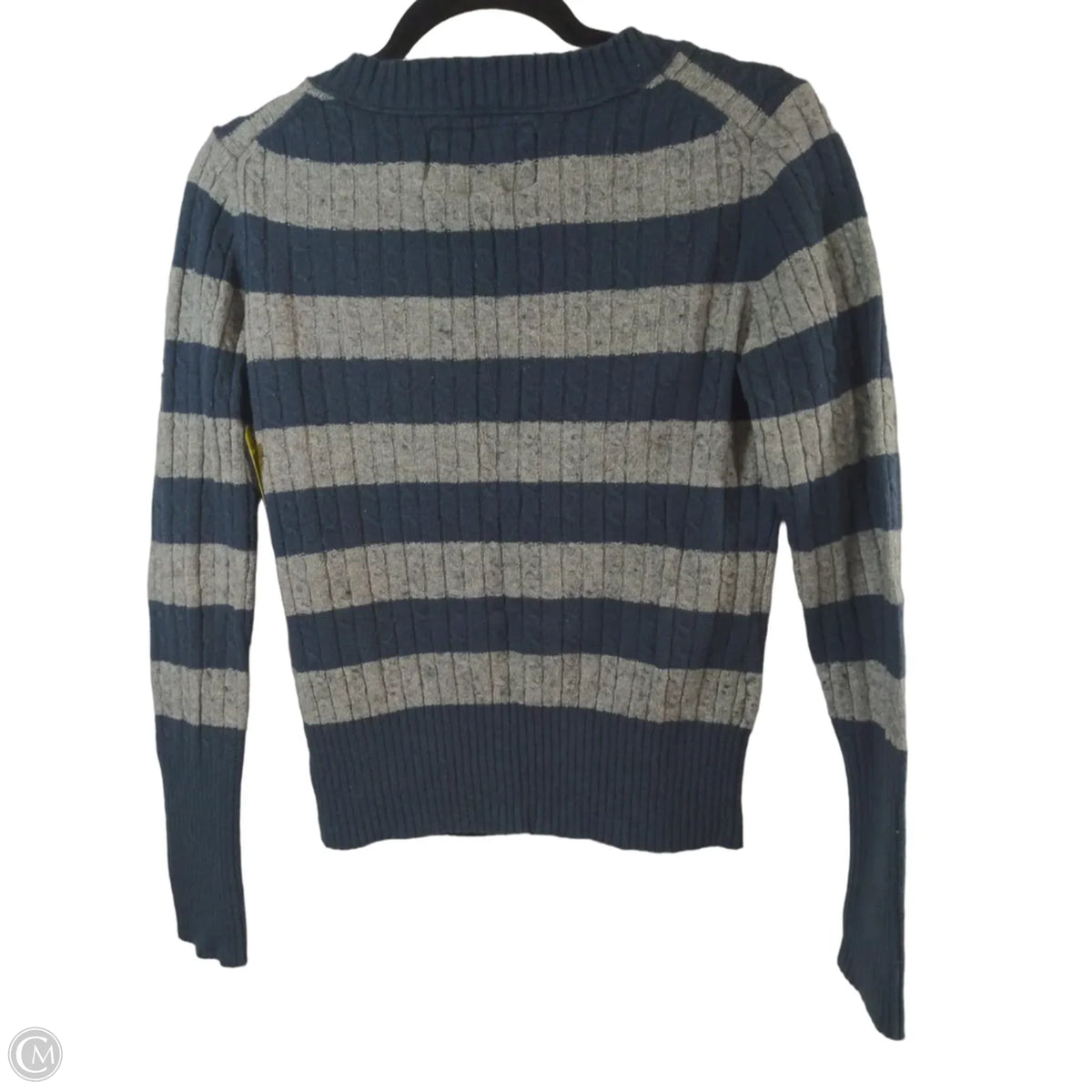 Sweater By American Eagle In Striped Pattern, Size: L
