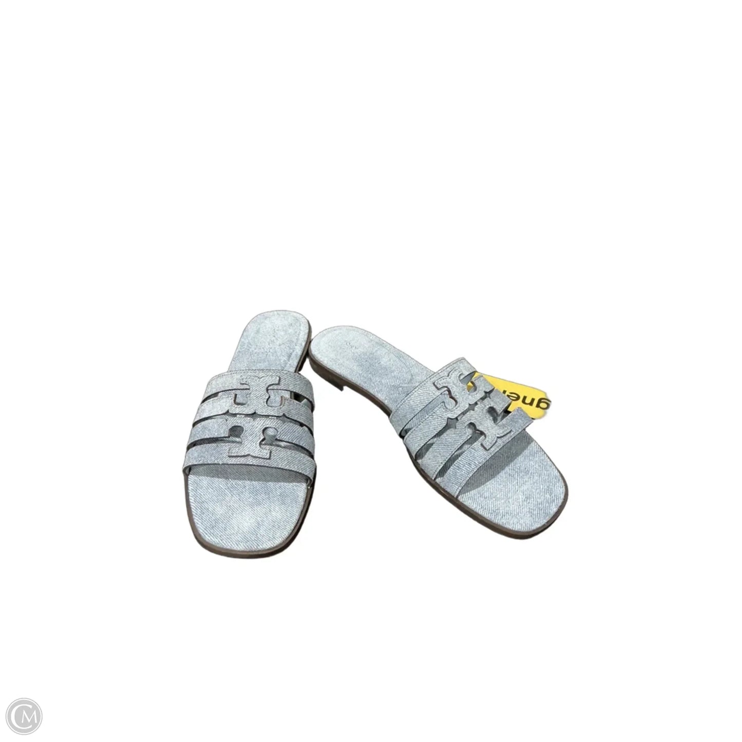 Sandals Designer By Tory Burch In Blue, Size: 7