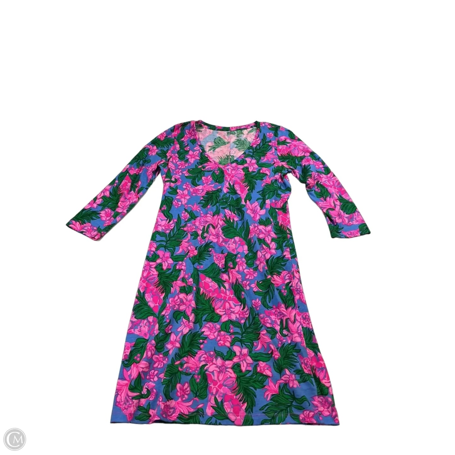 Dress Casual Short By Cma In Floral Print, Size: S