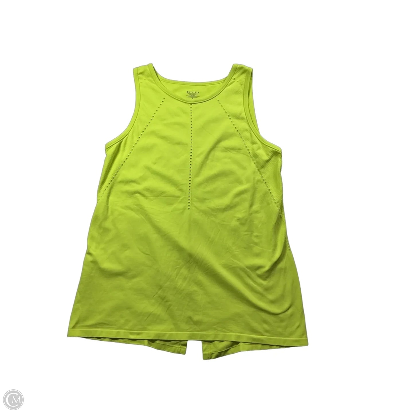 Athletic Tank Top By Athleta In Yellow, Size: S