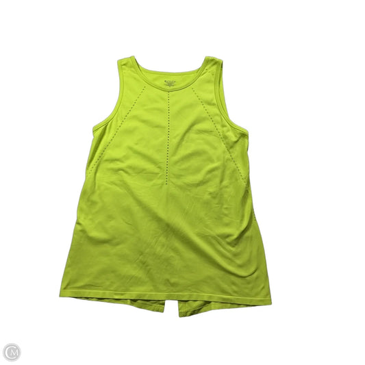 Athletic Tank Top By Athleta In Yellow, Size: S