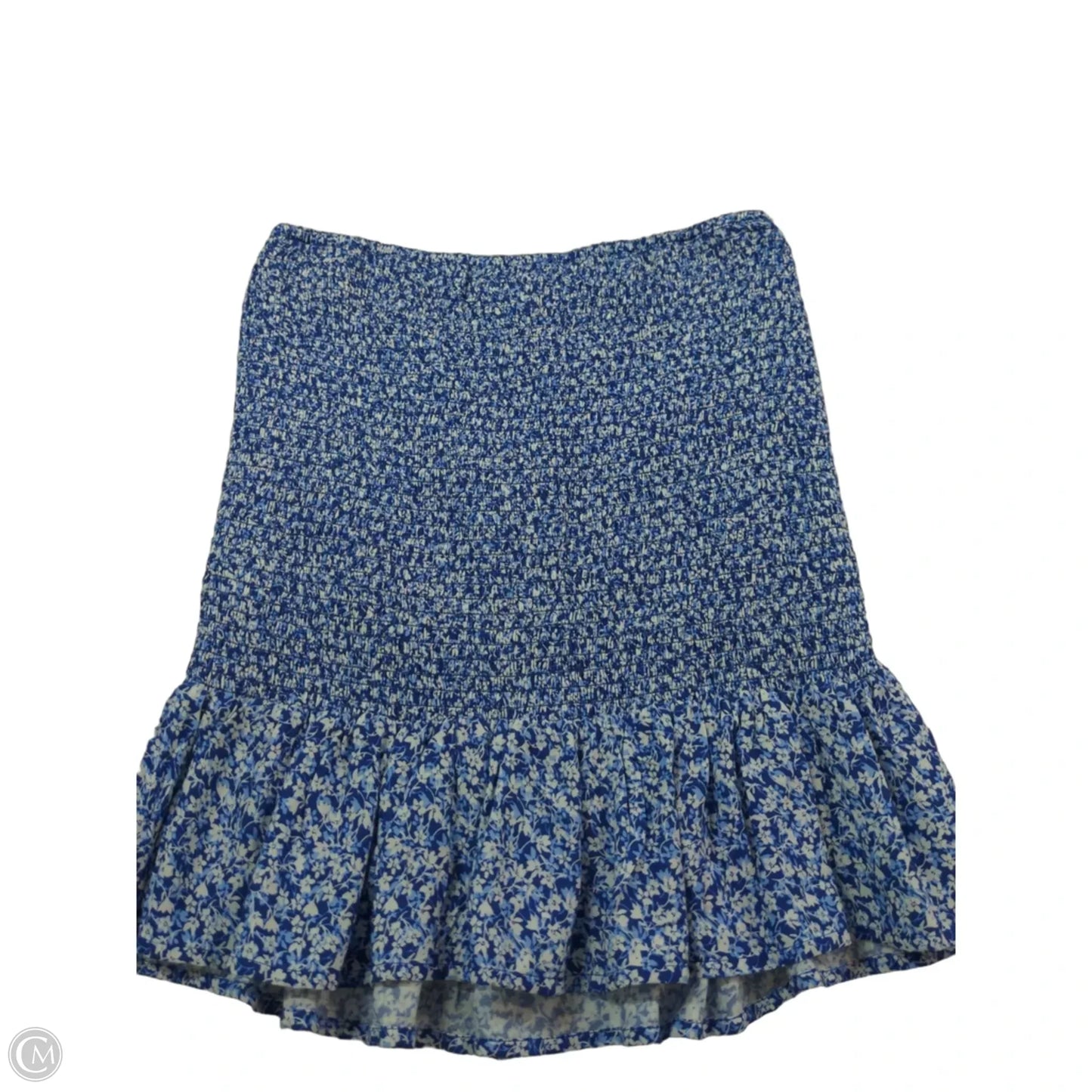 Skirt Mini & Short By Japna In Blue, Size: M