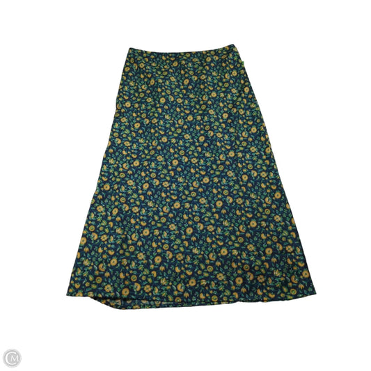 Skirt Midi By J. Crew In Floral Print, Size: Xxs