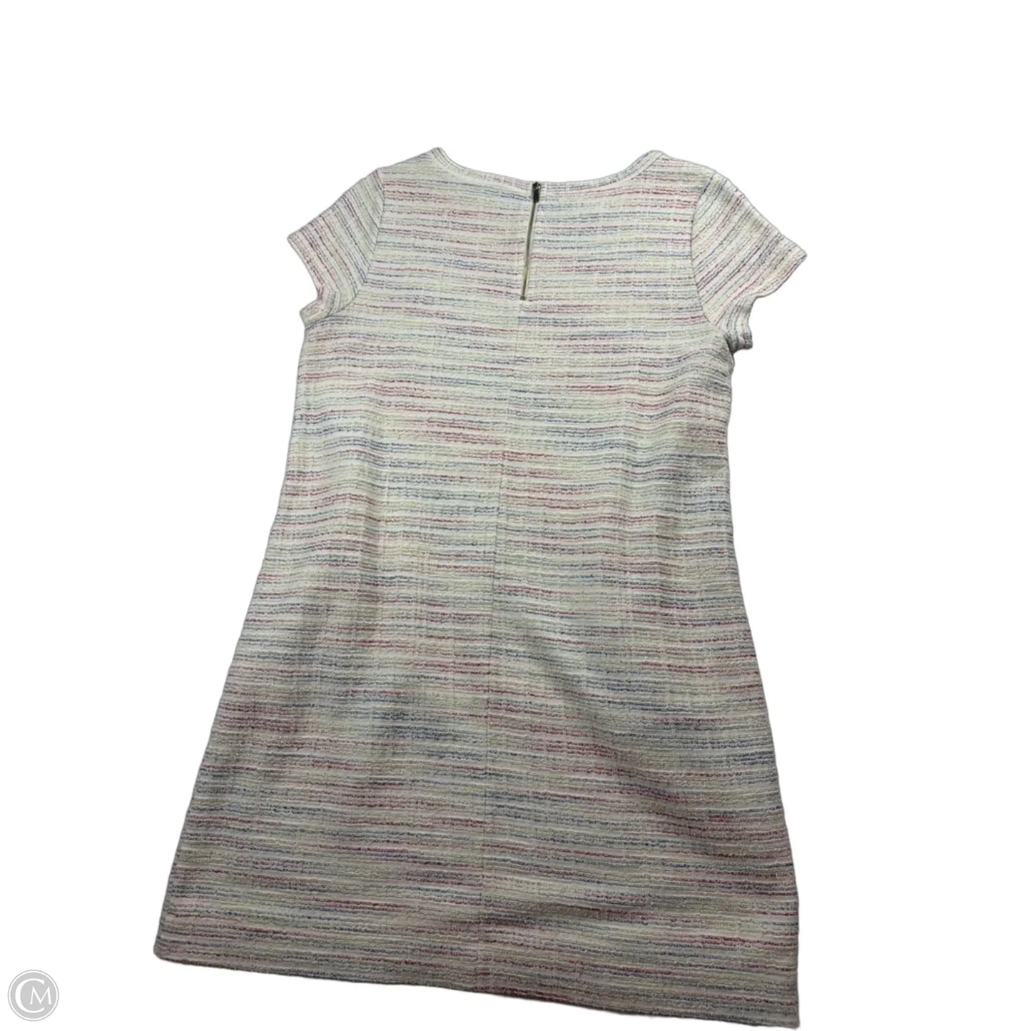 Dress Casual Short By Loft In Striped Pattern, Size: M