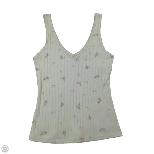 Tank Top By Universal Thread In Floral Print, Size: Xs