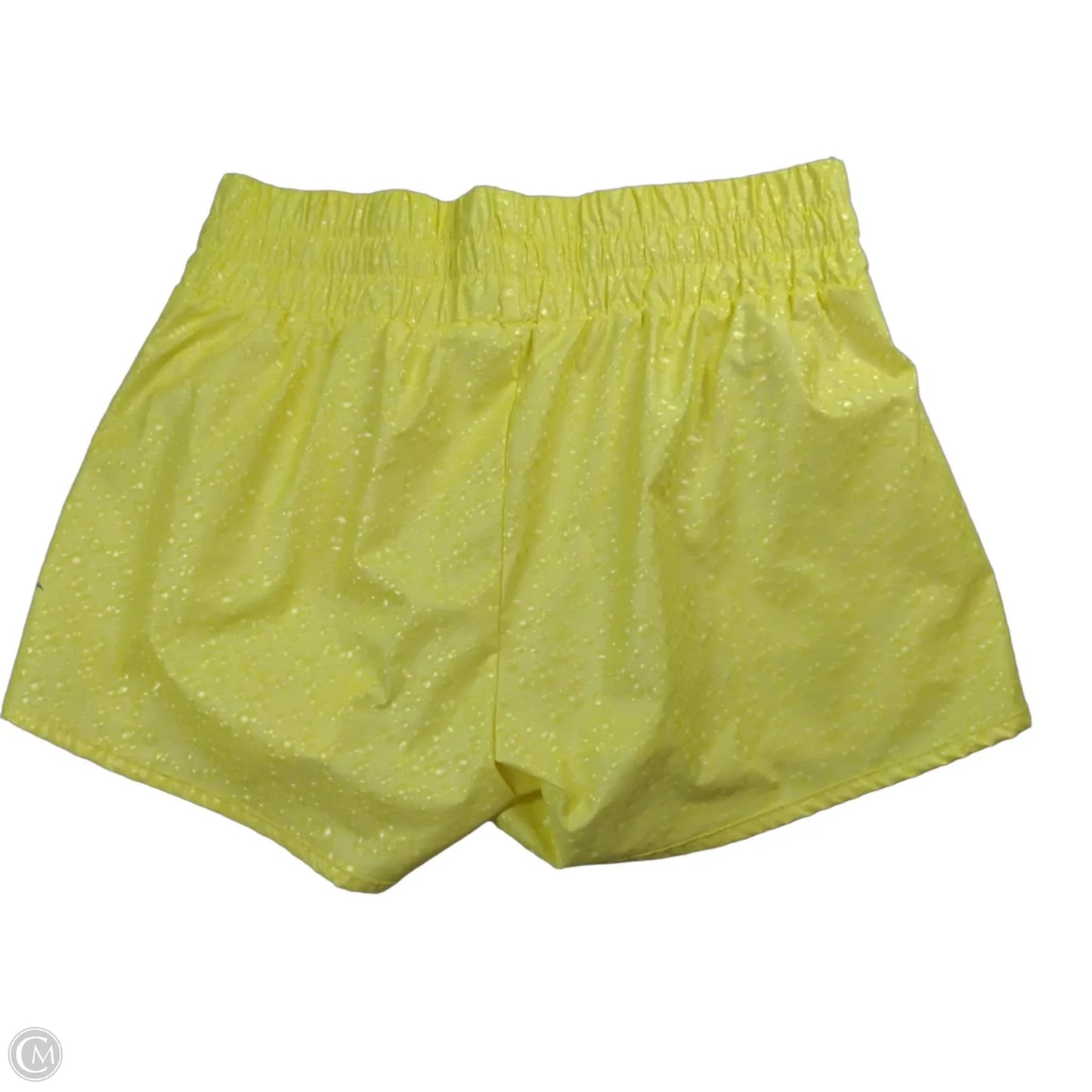 Athletic Shorts By Zyia In Yellow, Size: L