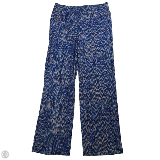 Pants Lounge By Karen Kane In Blue & Pink, Size: L