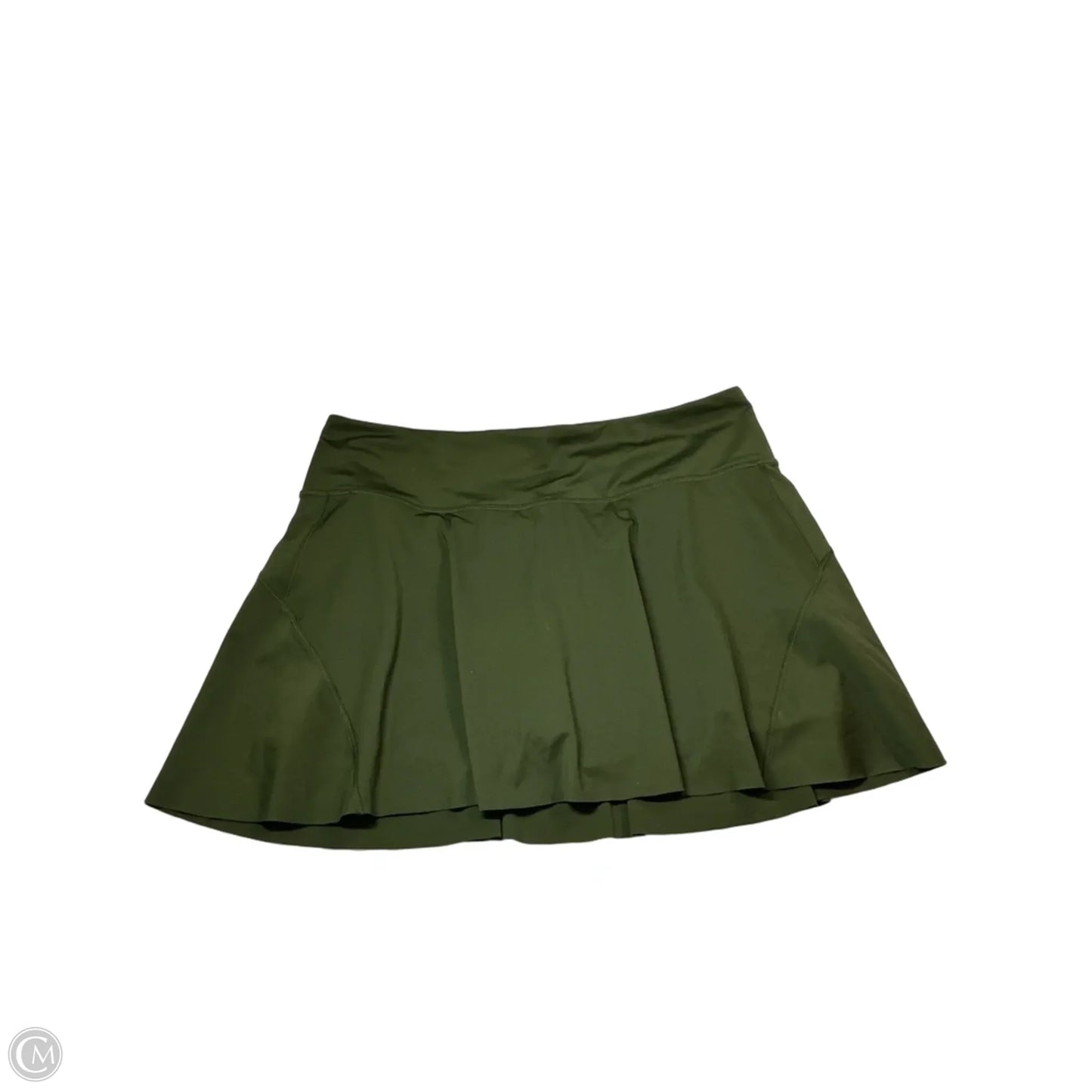 Athletic Skort By Athleta In Green, Size: Xl