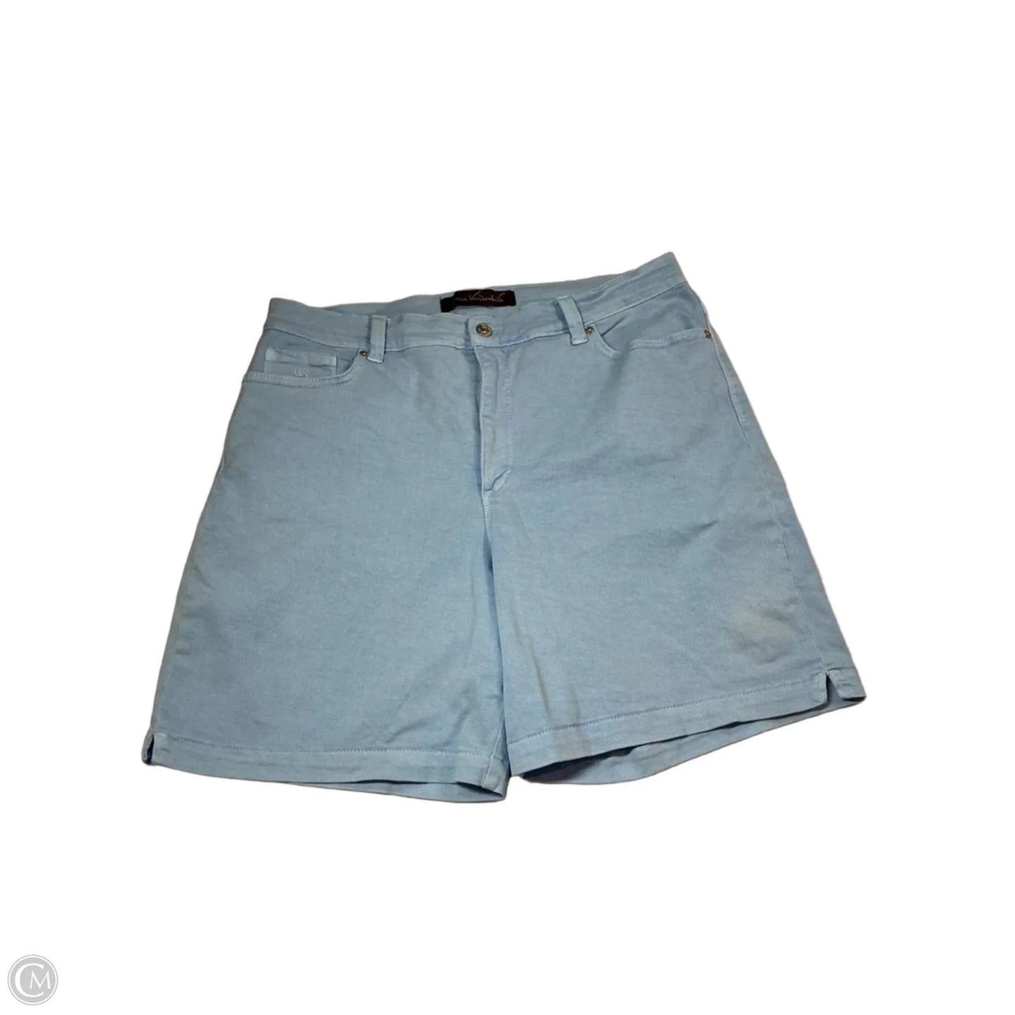 Shorts By Gloria Vanderbilt In Blue, Size: 14