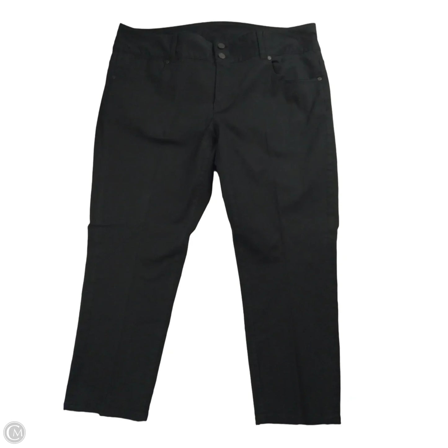 Pants Cropped By Talbots In Black, Size: 16