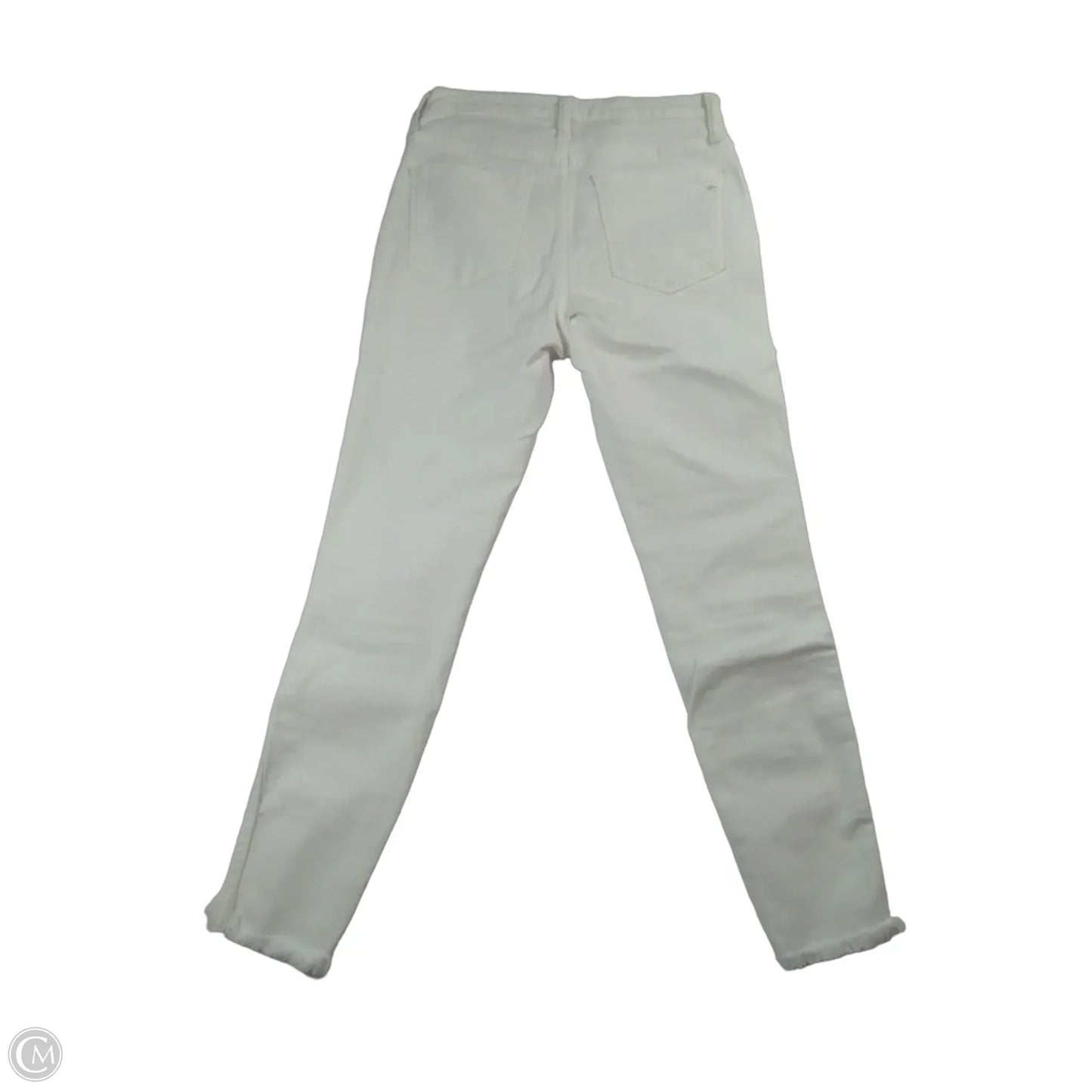 Jeans Skinny By Madewell In White, Size: 4