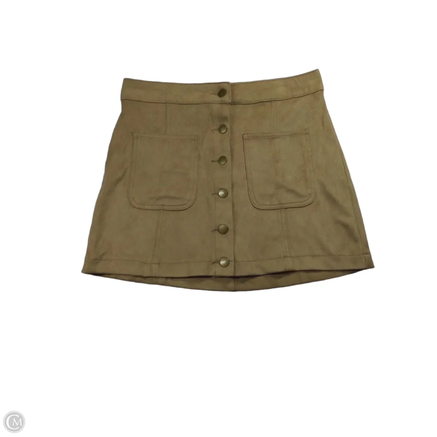 Skirt Mini & Short By Altard State In Tan, Size: S