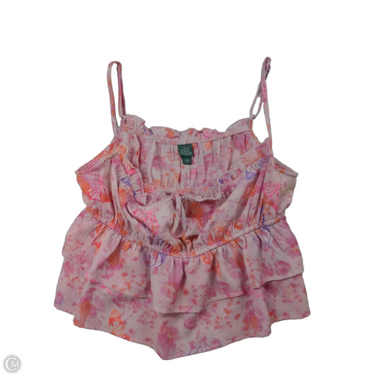 Top Sleeveless By Wild Fable In Pink & Purple, Size: S