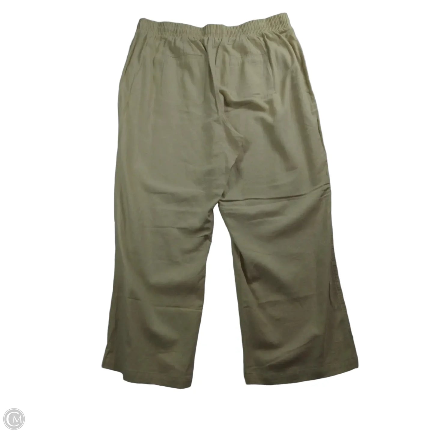 Pants Linen By Cato In Tan, Size: 18