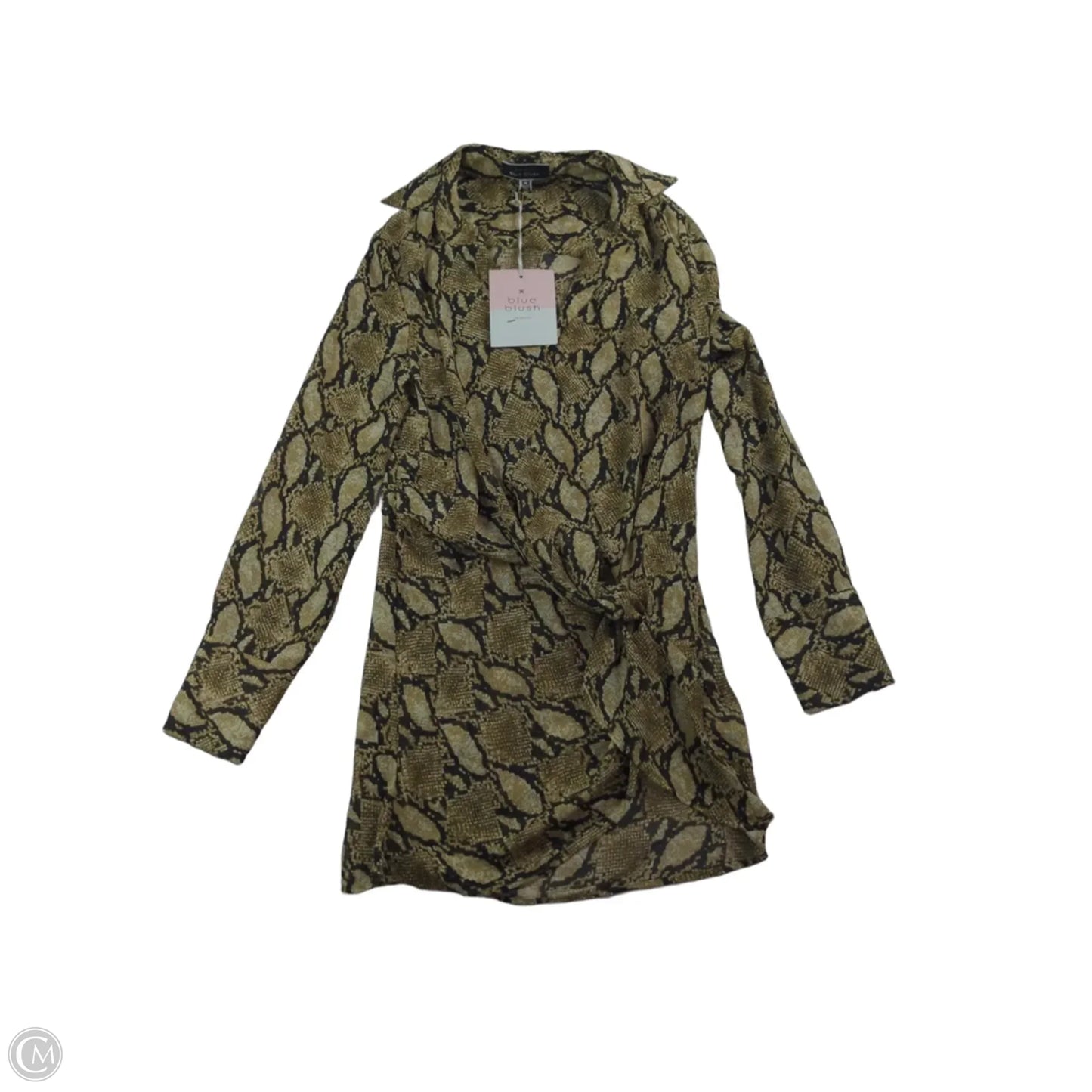 Dress Party Short By Blue Blush In Animal Print, Size: M
