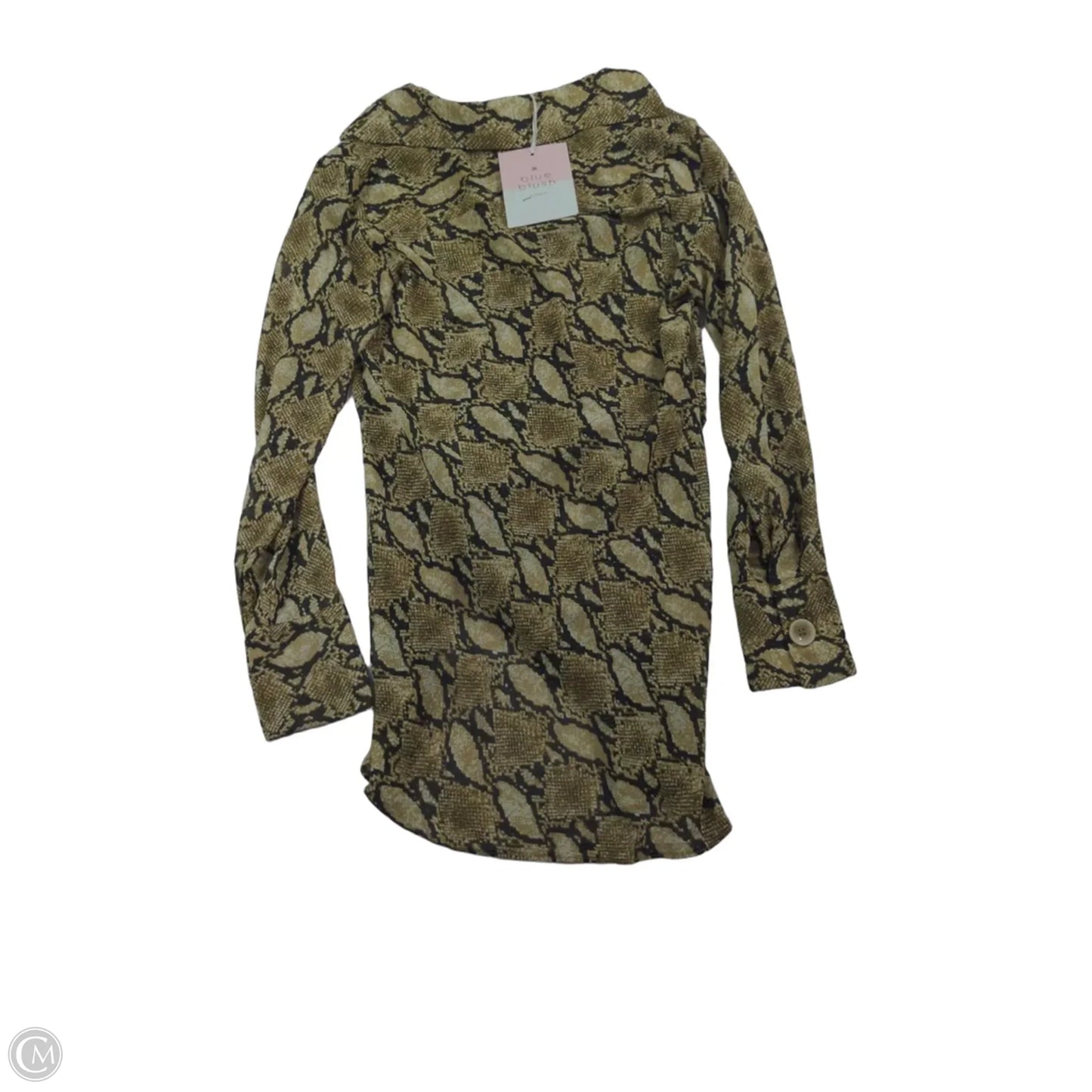 Dress Party Short By Blue Blush In Animal Print, Size: M