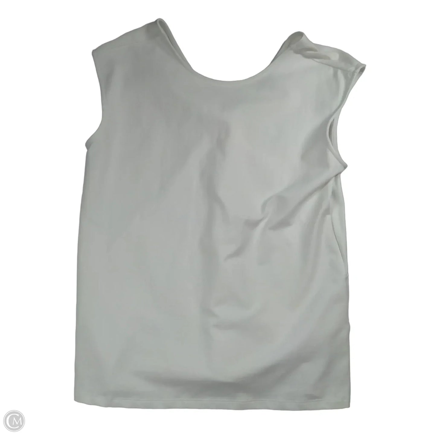 Top Sleeveless By Banana Republic In White, Size: M