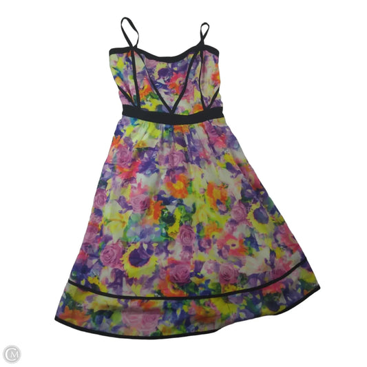Dress Party Short By City Chic In Floral Print, Size: S