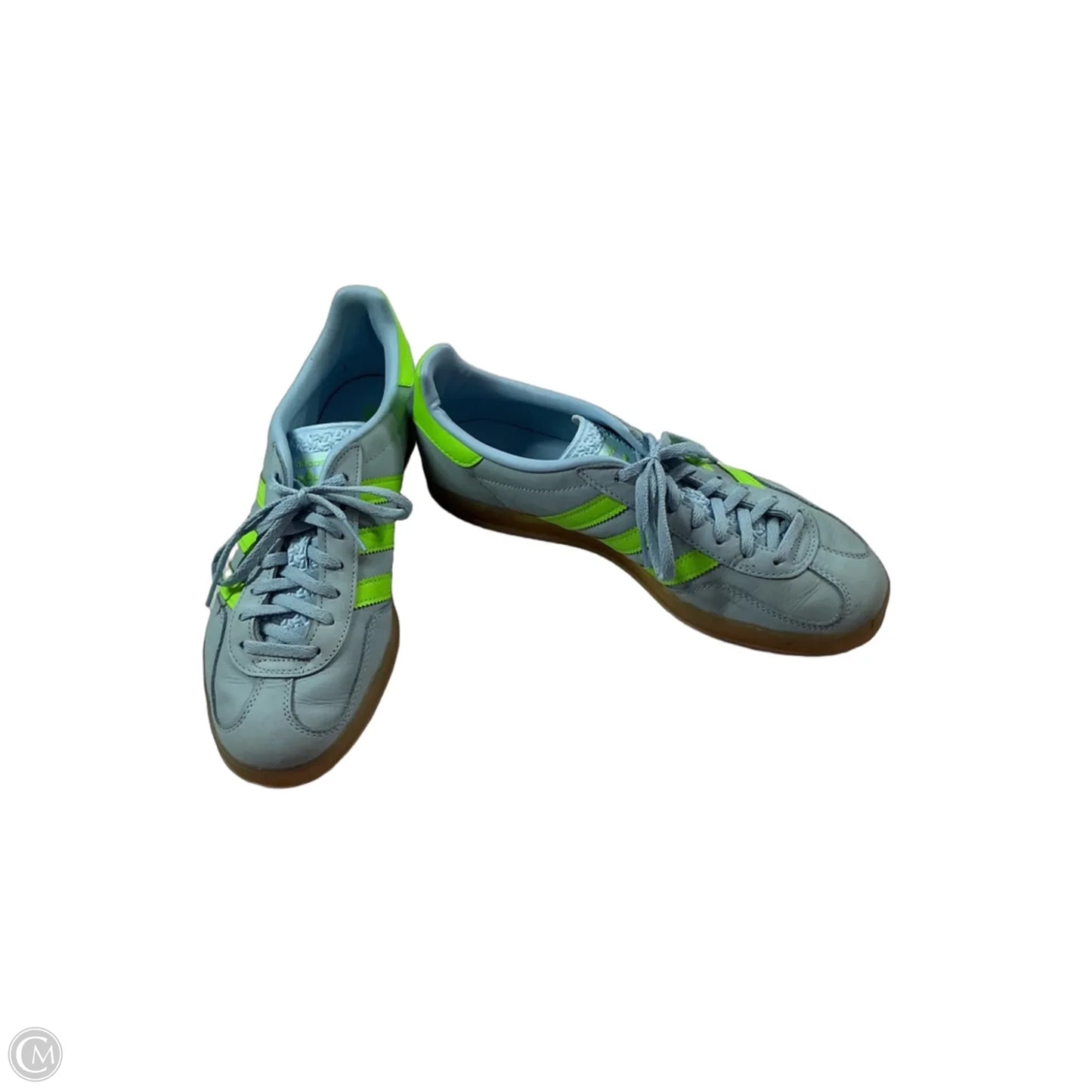 Shoes Athletic By Adidas In Blue & Green, Size: 9.5