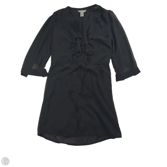 Dress Casual Short By H&m In Black, Size: 8
