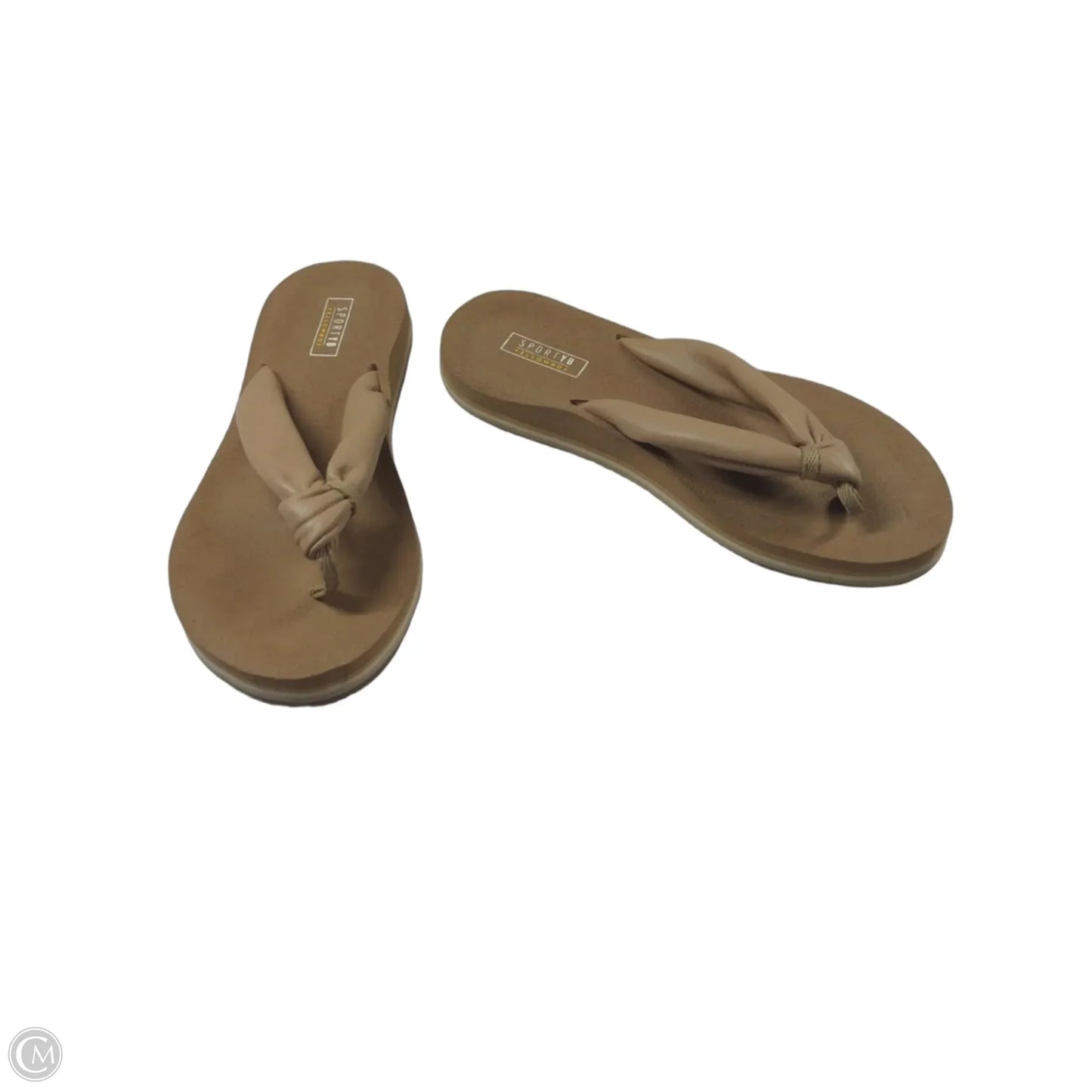 Shoes Flats By Clothes Mentor In Tan, Size: 9
