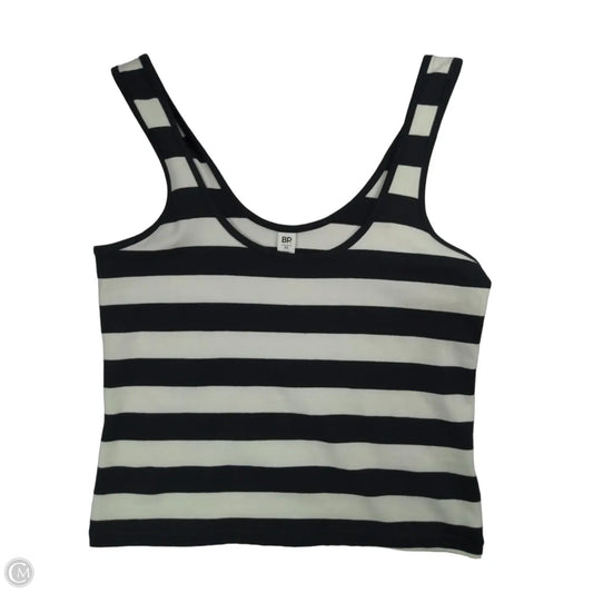 Top Sleeveless By Bp In Striped Pattern, Size: M