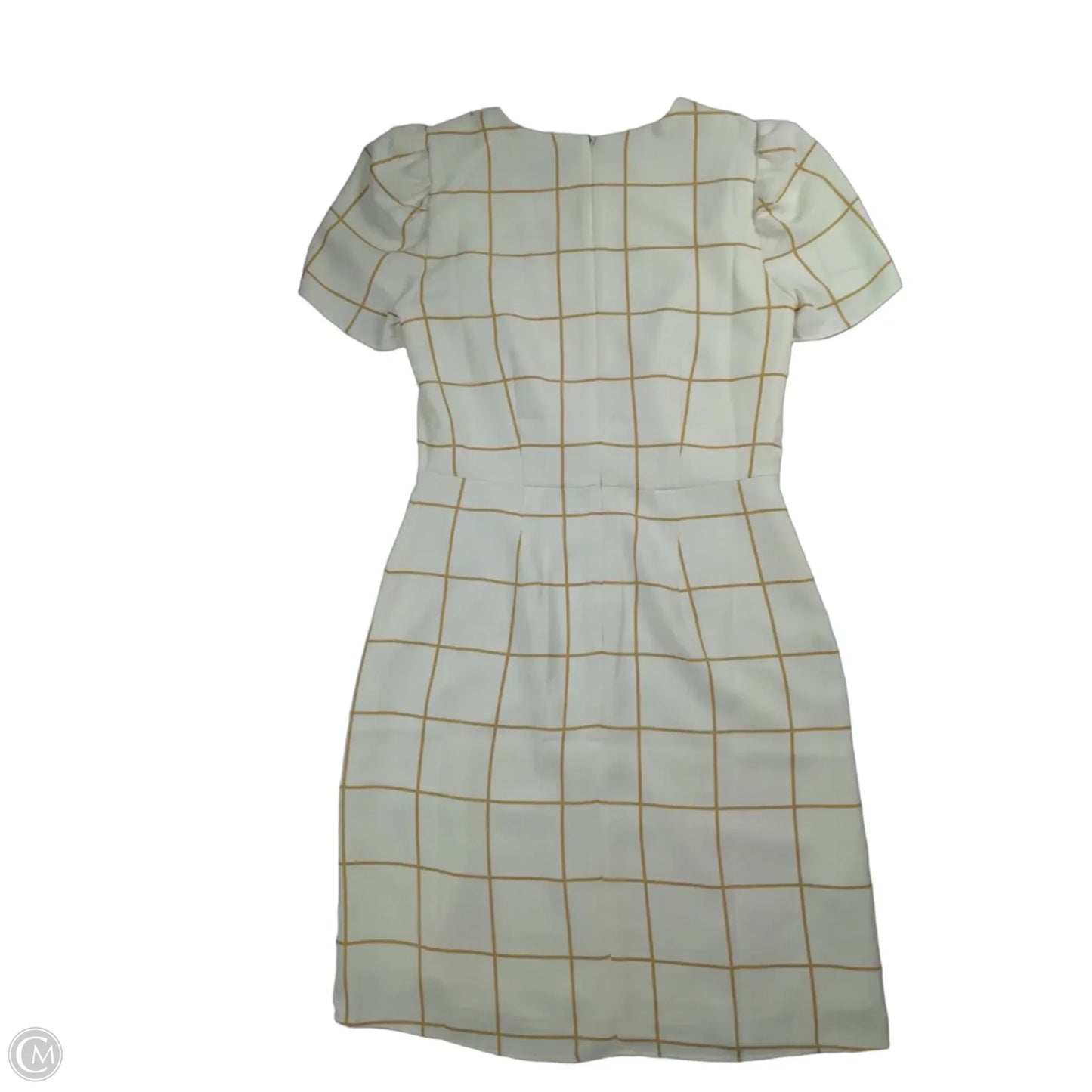 Dress Work By Ann Taylor In Tan & White, Size: 0