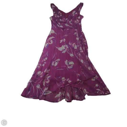 Dress Casual Short By Dkny In Floral Print, Size: 4