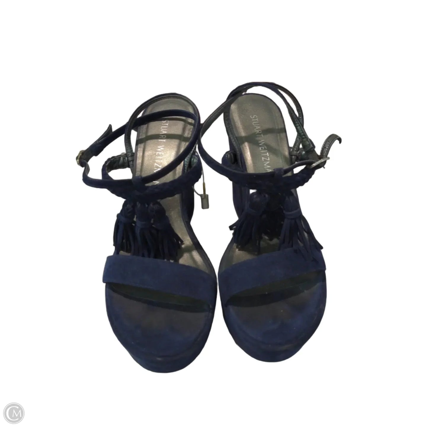 Shoes Designer By Stuart Weitzman In Navy, Size: 8.5