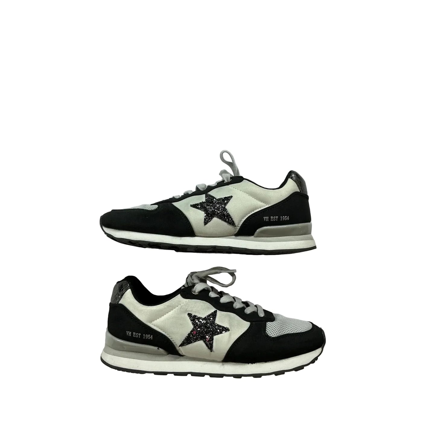 Shoes Sneakers By Vintage Havana In Black & Grey, Size: 8