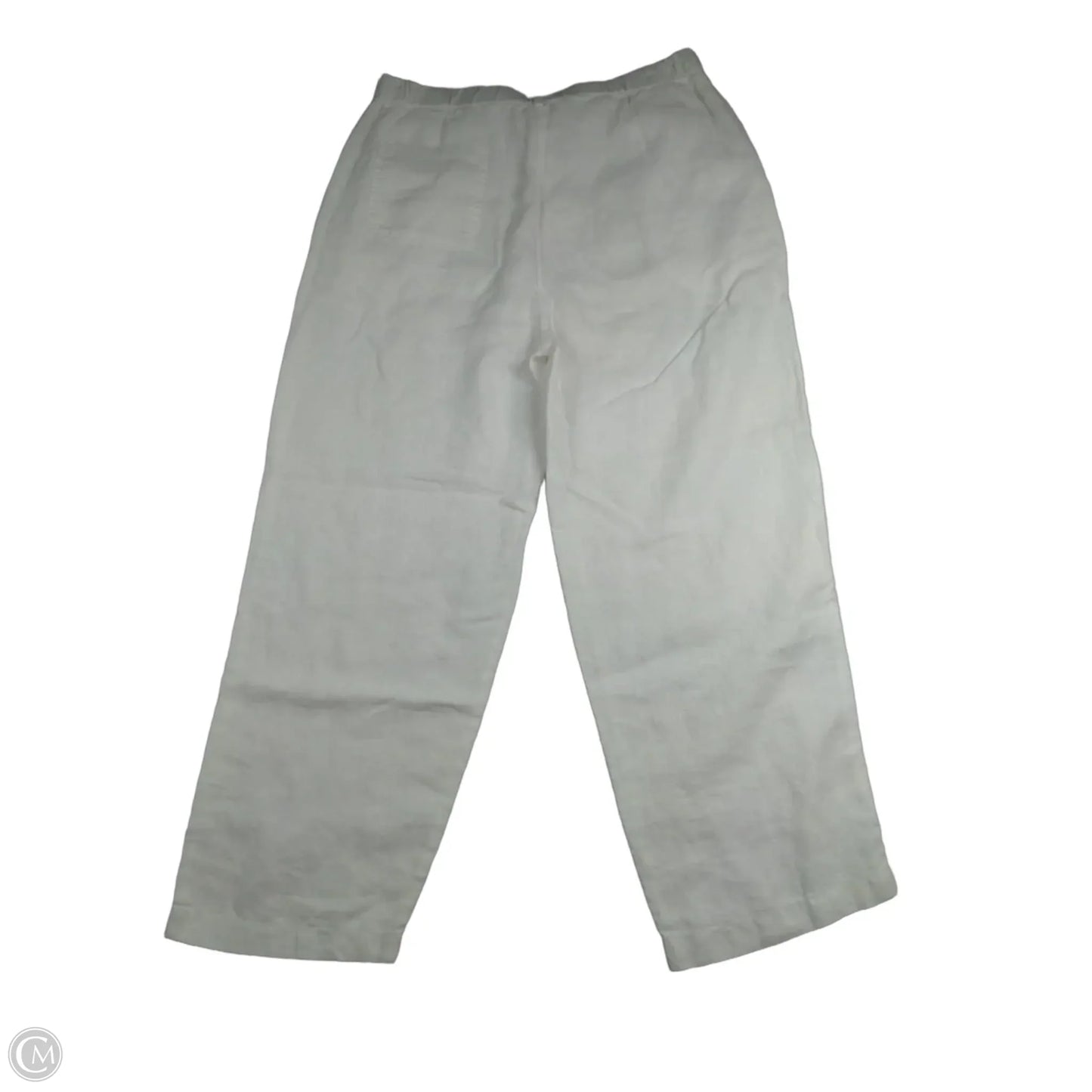 Pants Linen By Quince In White, Size: M