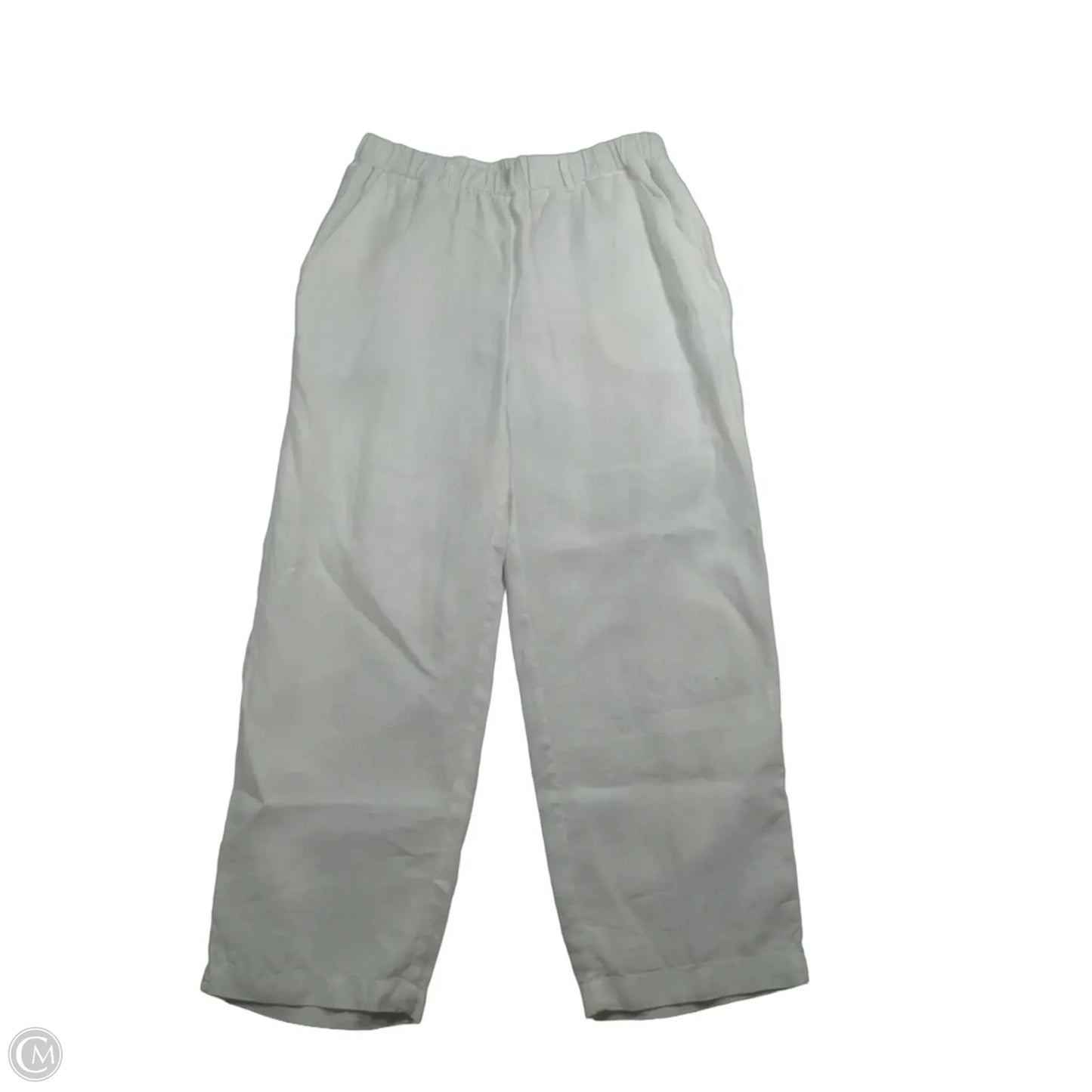 Pants Linen By Quince In White, Size: S
