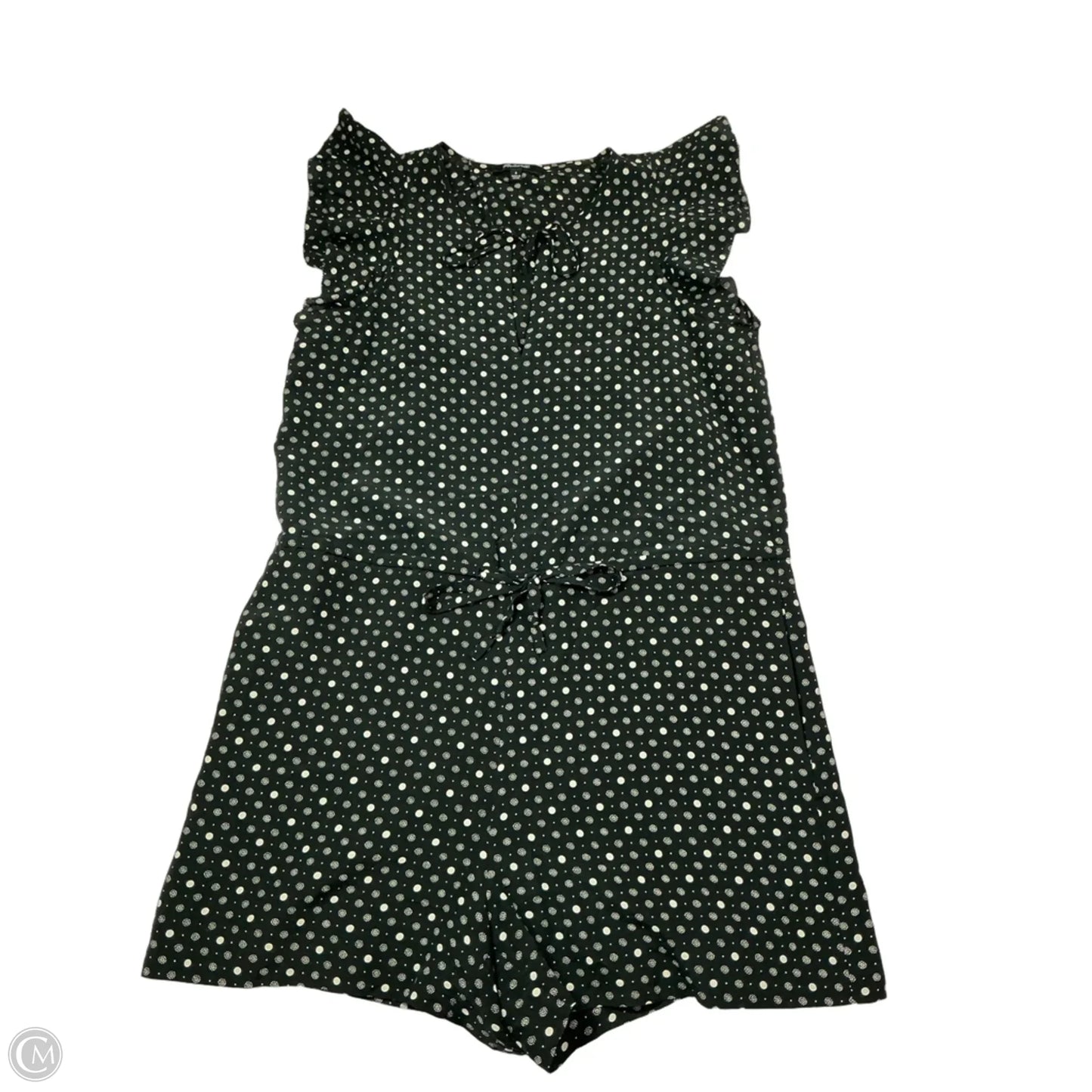 Romper By Madewell In Black & White, Size: S