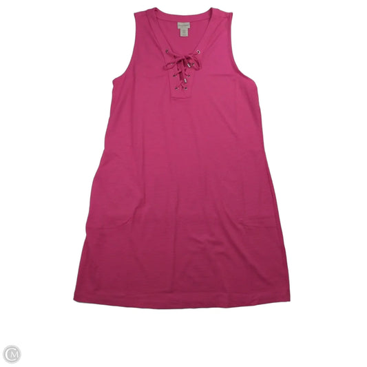 Dress Casual Midi By Tommy Bahama In Pink, Size: Xl