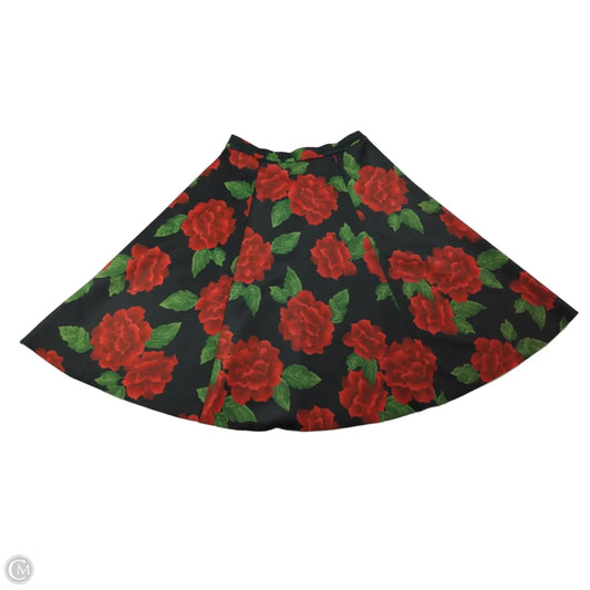Skirt Midi By Forever 21 In Floral Print, Size: S