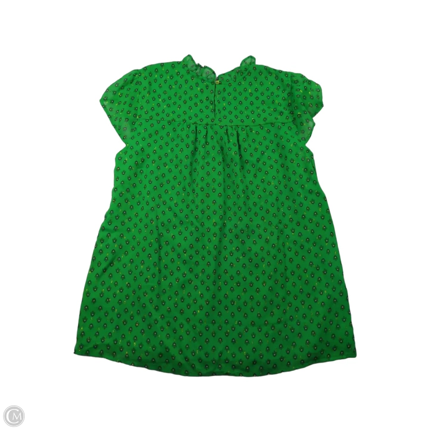 Top Short Sleeve By Carolina Belle In Green, Size: M