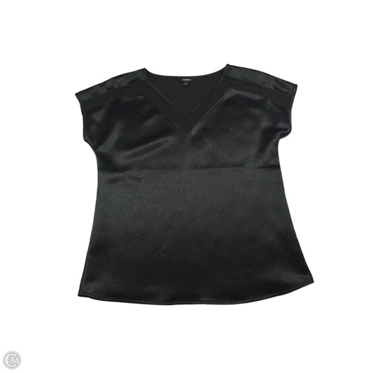 Top Short Sleeve By Express In Black, Size: Sp