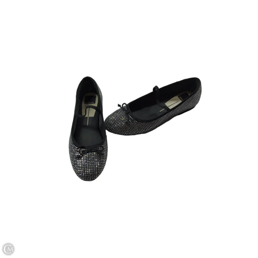 Shoes Flats By Dolce Vita In Black & Silver, Size: 8.5