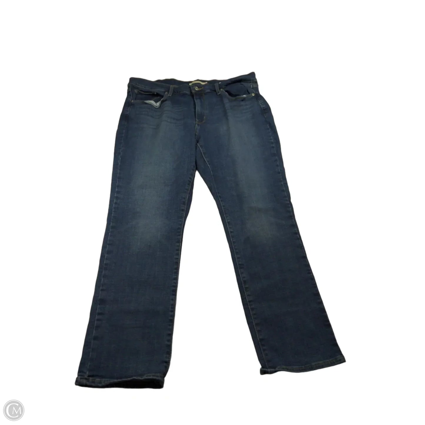Jeans Straight By Levis In Blue, Size: 16