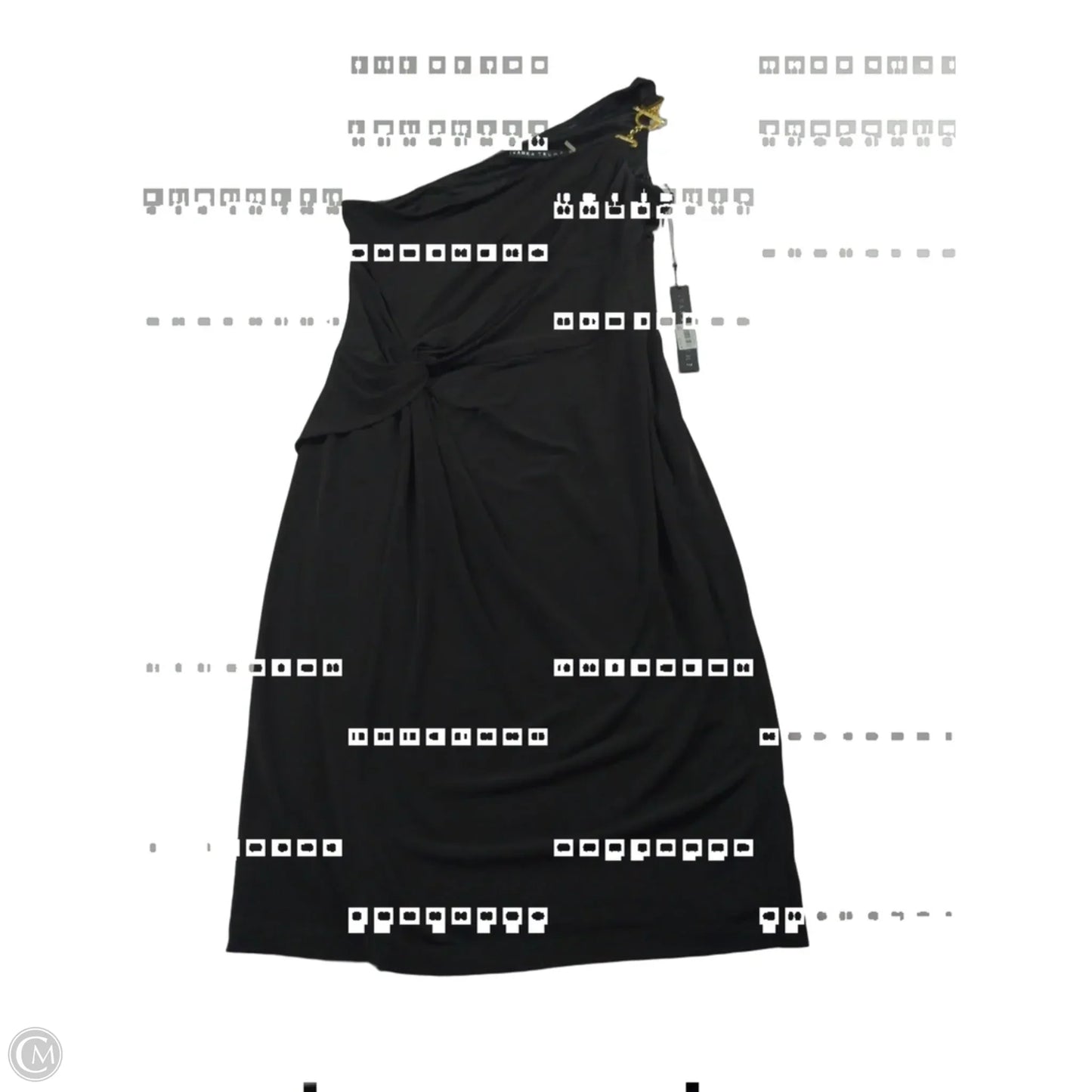 Dress Party Midi By Ivanka Trump In Black, Size: 10
