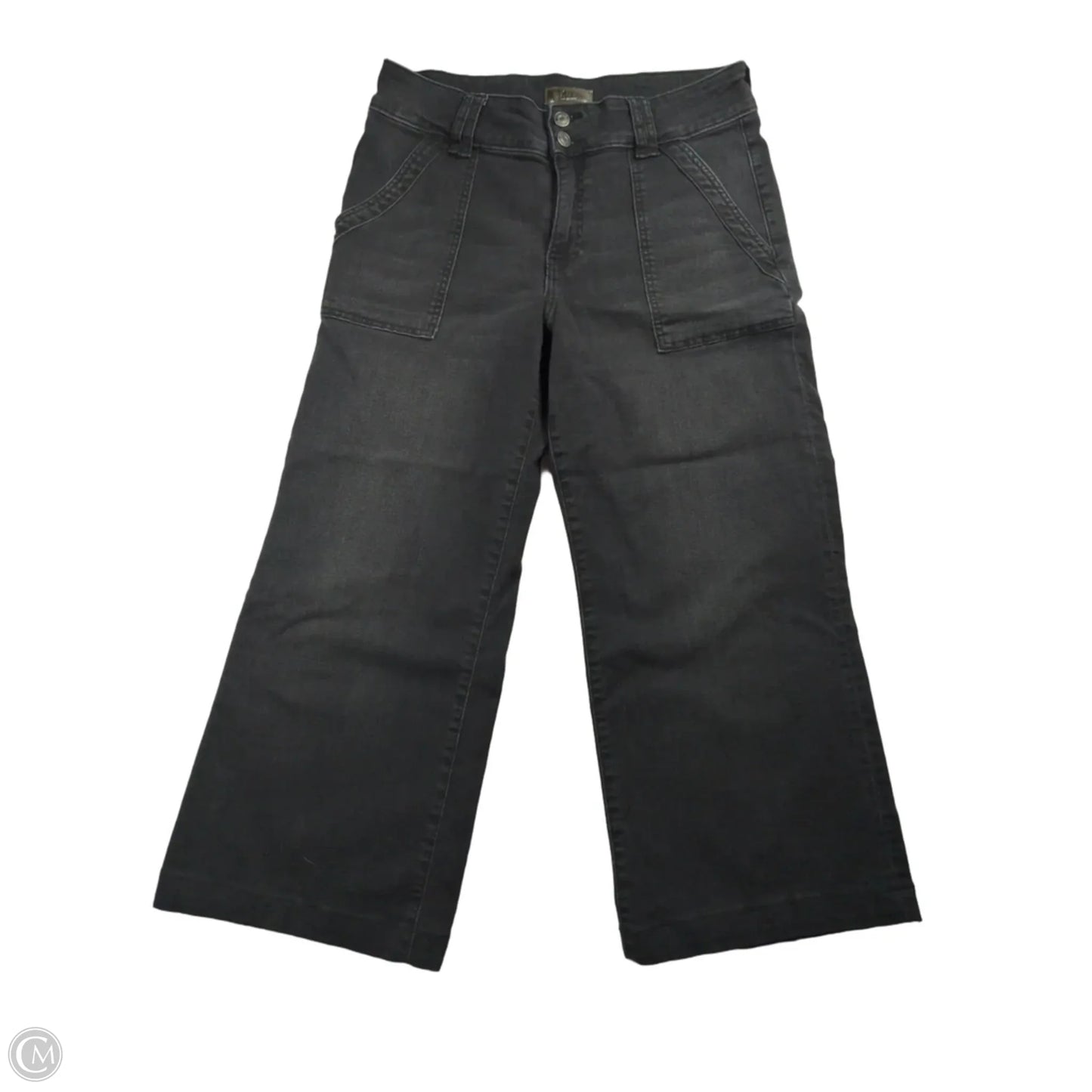 Jeans Straight By Kut In Grey, Size: 10