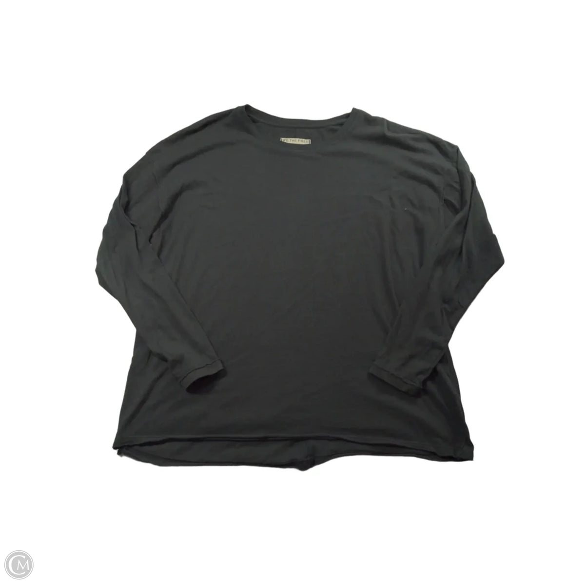Top Long Sleeve Basic By We The Free In Grey, Size: S