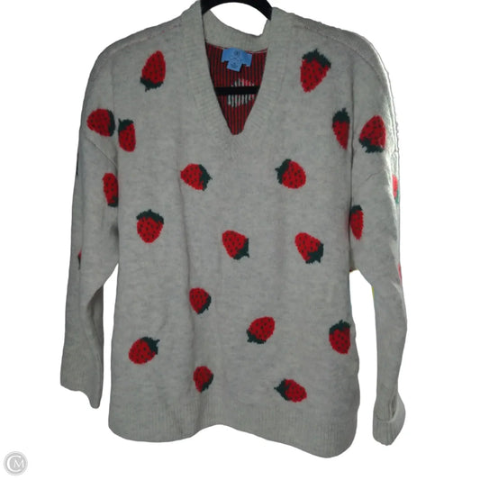 Sweater By Cece In Grey, Size: L