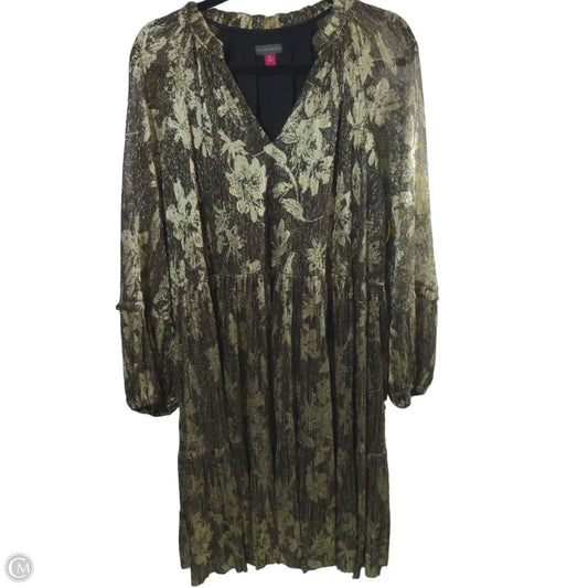 Dress Party Short By Vince Camuto In Gold, Size: 2x