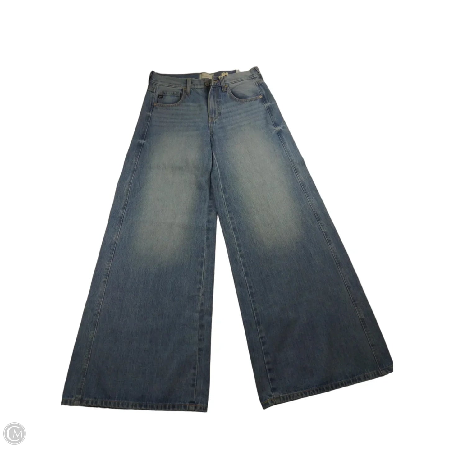 Jeans Wide Leg By Kancan In Blue, Size: 6