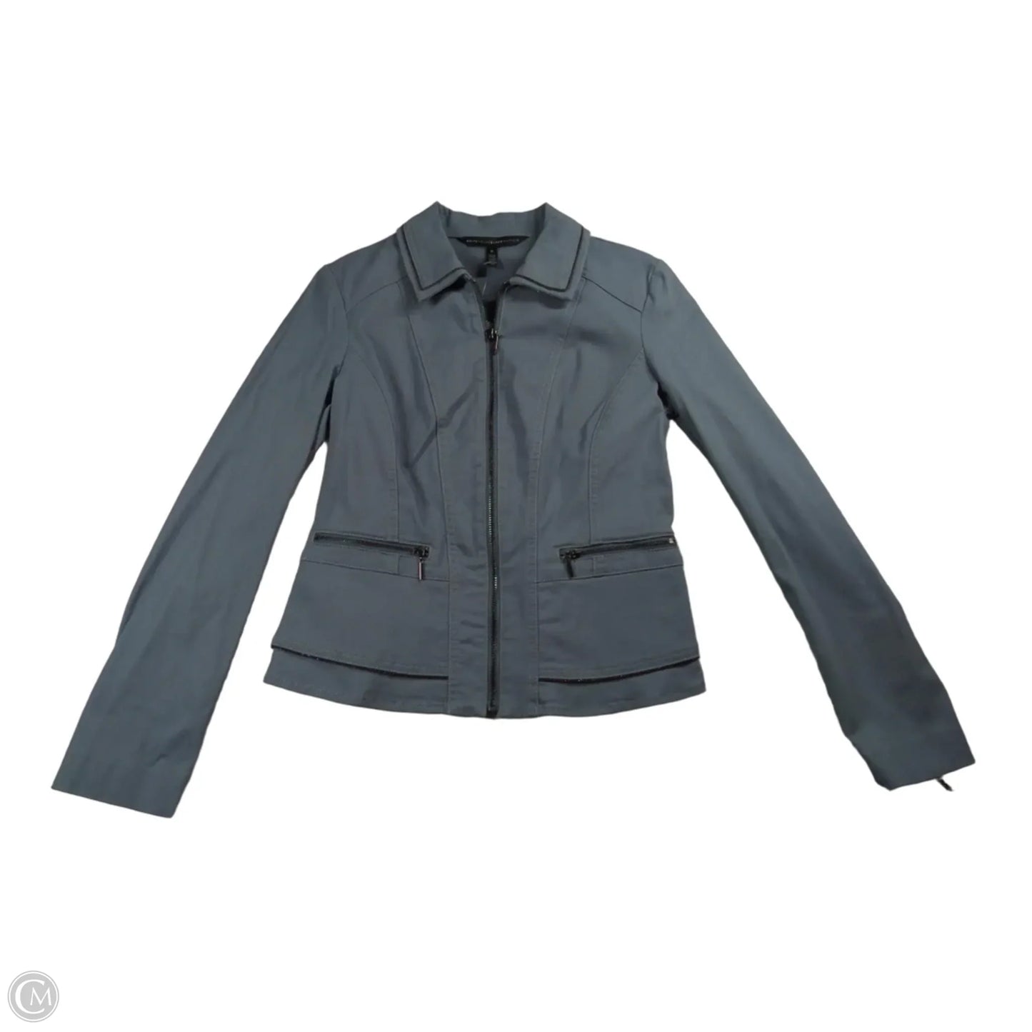 Jacket Other By White House Black Market In Blue, Size: 0