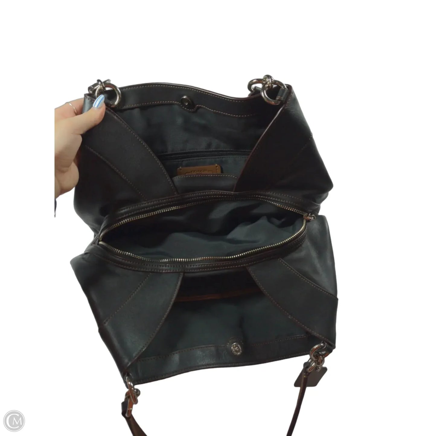 Handbag Designer By Coach, Size: Large