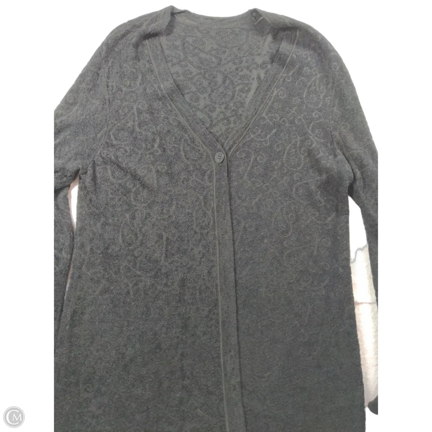 Cardigan By Clothes Mentor In Black, Size: L